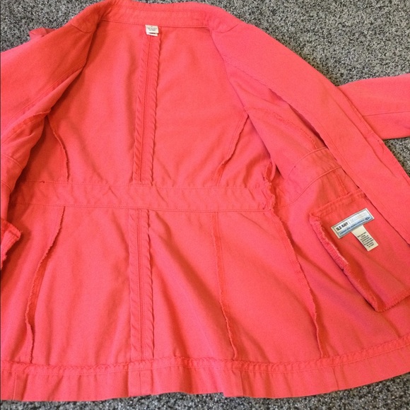 S Old Navy Maternity coral orange blazer - Picture 7 of 14